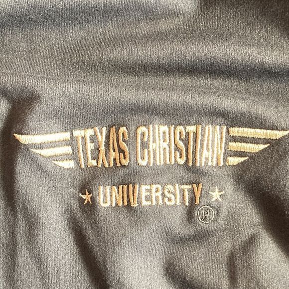 COLOSSEUM TCU HORNED FROGS GREY OPERATION HAT TRICK CAMO 1/4 ZIP PULLOVER XL - Picture 6 of 14